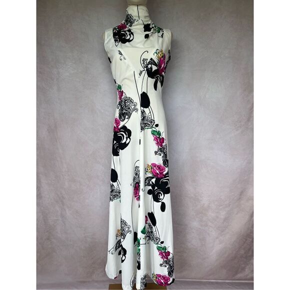 Vintage 1970s Maxi Dress - Picture 1 of 9
